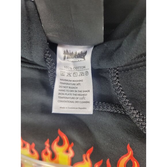 Thrasher Flame Men's Pullover Hoodie Size S - Picture 5 of 5